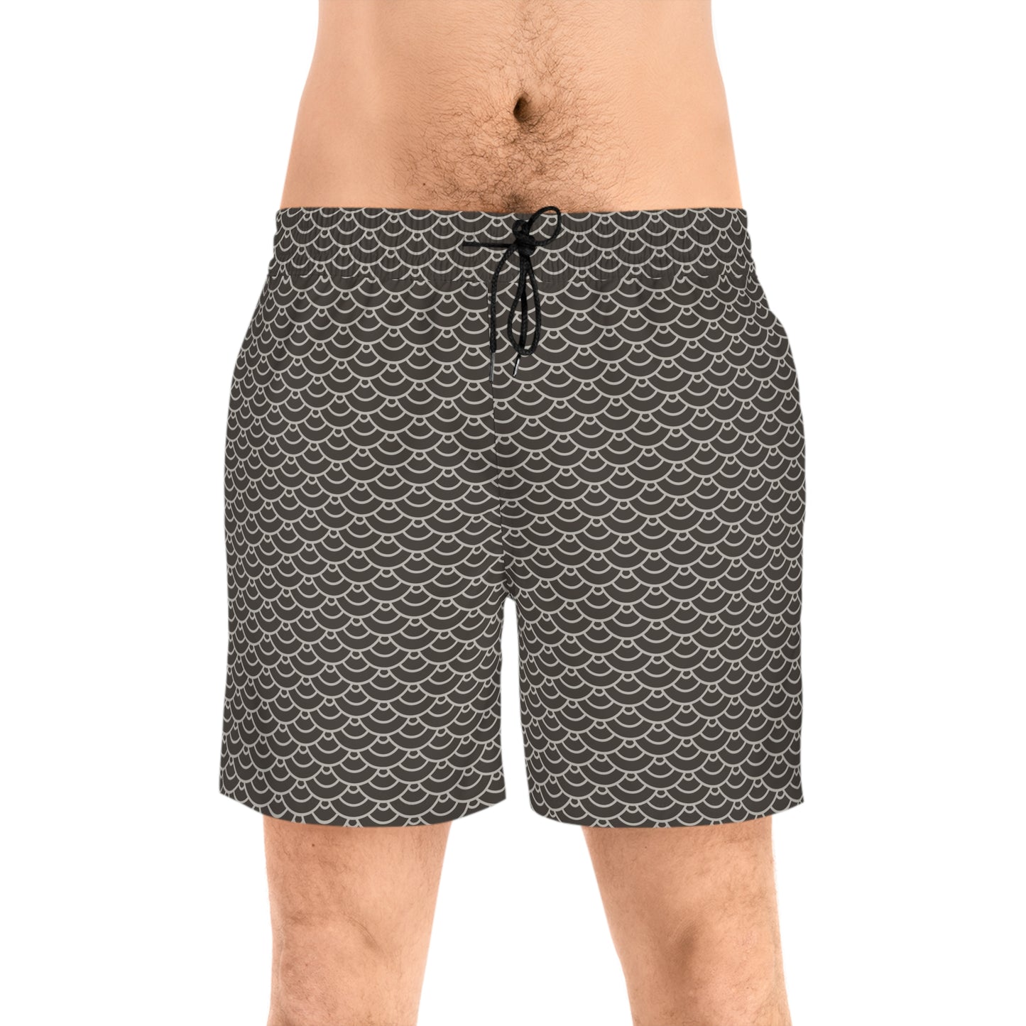 Short de bain - Écailles