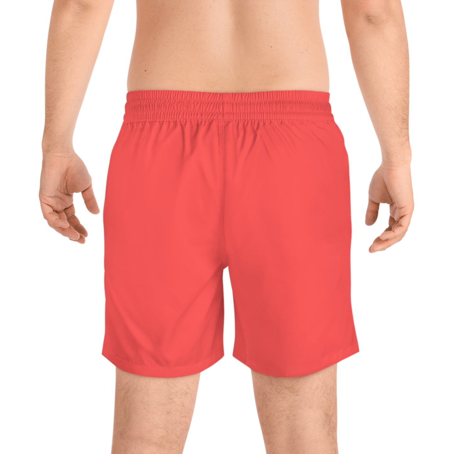 Rouge corail - short de bain
